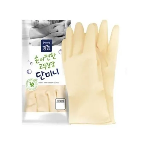 [엄지척]명진 손이 편한 고무장갑 단미니 10켤레 S(소)/L(대)_19