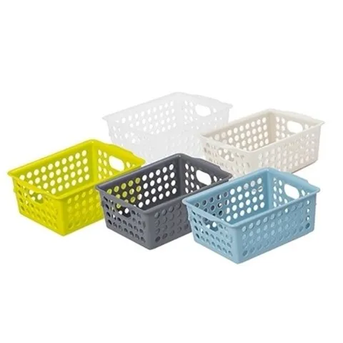 [엄지척]센스업 바스켓 9호_손잡이 플라스틱 수납 바스켓 상자_1