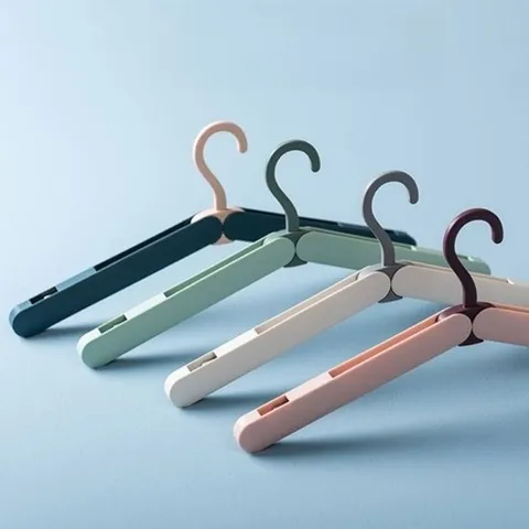 [엄지척]진심감성옷걸이 니트옷걸이 접는 여행용 접이식 플라_19