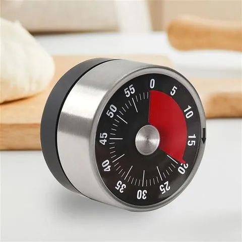 타임스탑 자석 쿠킹타이머(블랙) 구글 베이킹타이머 가정용품