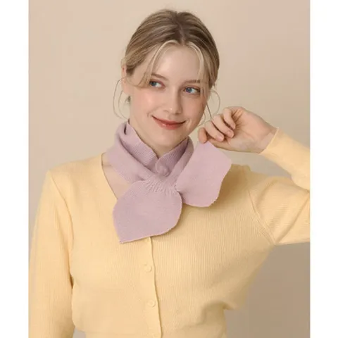 [ 현대백화점 ]루이까또즈 캐시미어 쁘띠니트 머플러 멜로 핑크 1UKC700PI
