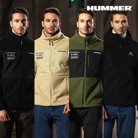 [험머][HUMMER]25FW 남성 쉐르파 플리스자켓+보아퍼 플리스 자켓