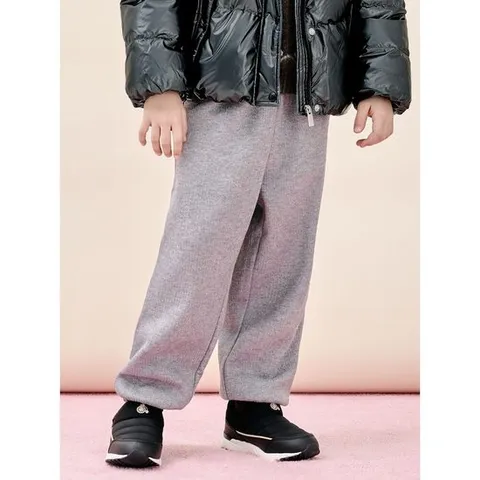 [시즌30%OFF][빈폴키즈] 니트라이크 조거 기모 팬츠  그레이 (BI5Y21U013)