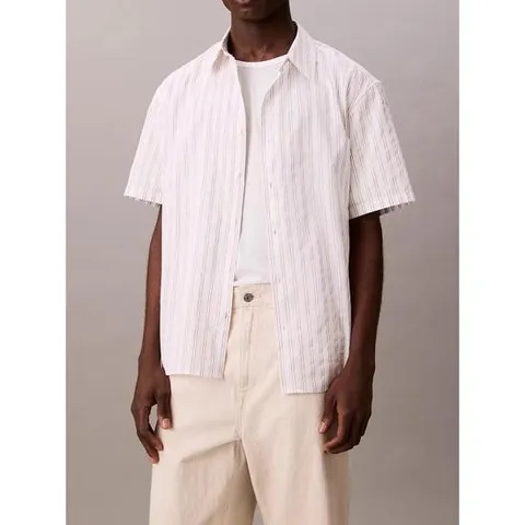 캘빈클라인 반팔 티셔츠 LV04LB275GYAF White