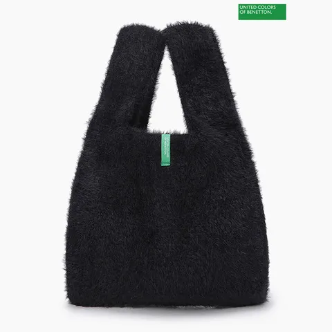 베네통 퍼 미니 핸드백 BCBGA8561