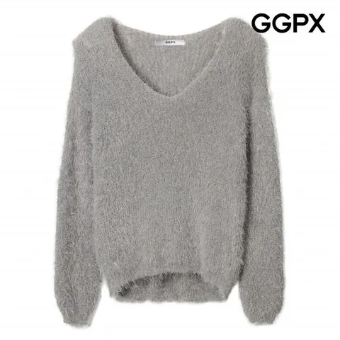 [ AK백화점 ][GGPX] V넥 날개사 니트 (GPAKP025B)