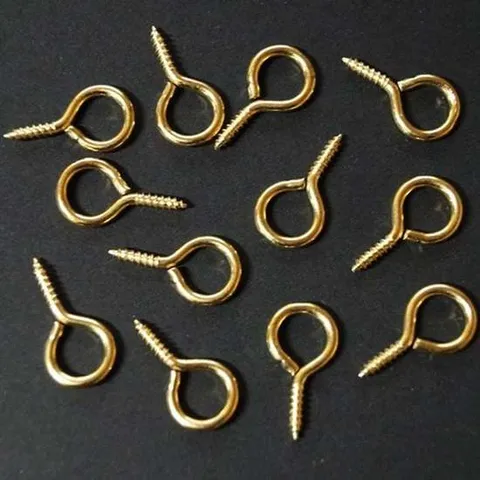 9자 나사못 (금색) 대 2.1cm 1봉