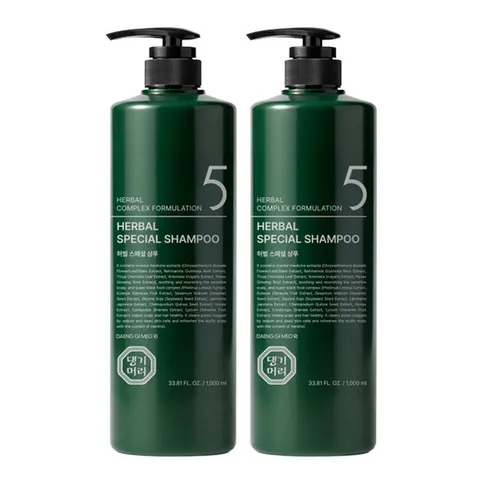 댕기머리 허벌 스페셜 샴푸 1000ml 2개
