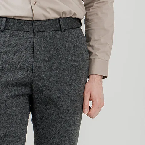 남성 겨울 기모 히든밴딩 스판정장바지(30-38사이즈)5종택1