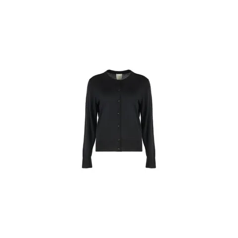 캘빈클라인 캘빈클라인 블랙 가디건 2303342