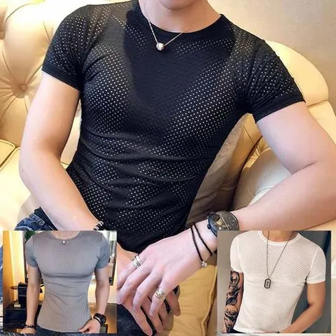 에어홀 스포츠웨어 냉감티셔츠 골프이너웨어