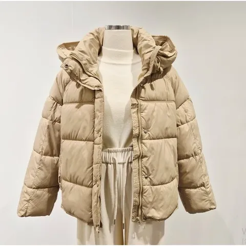 [ 롯데백화점 ][비지트인뉴욕]후드형 숏 패딩점퍼 VBAPA62