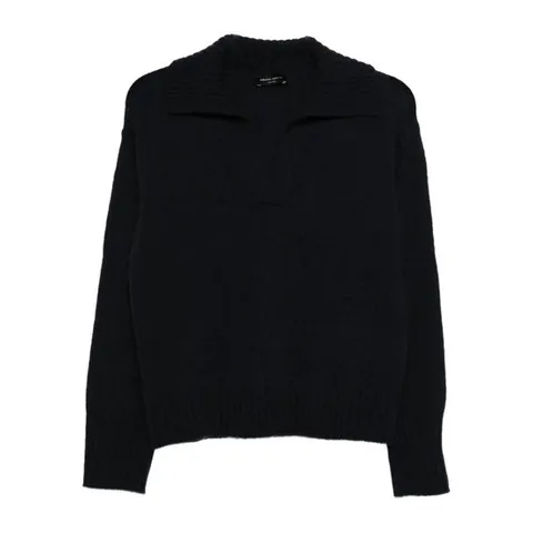 로베르토콜리나 브이넥 울 폴로 풀오버 스웨터 F36004 F3610