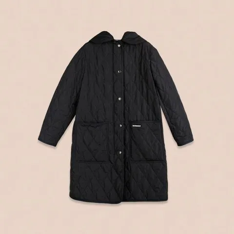 버버리 파크게이트 퀼팅 여성 롱 재킷 블랙 80842091 [여주아울렛]