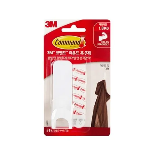 3M 코맨드 라운드훅 17403 대/1개입 (1개) 부품
