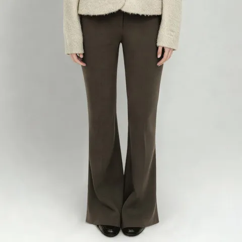 [ 롯데백화점 ]FOCUS   77까지  도톰 기모 부츠컷 슬랙스 팬츠 PBVFF5W1PT7161