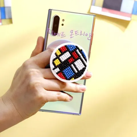 보석십자수 피에트 몬드리안 IY 1개입 핸드폰악세사리 보석십자수