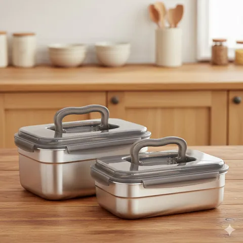 쿡위즈 프레쉬 키핑 김치통 2종세트 (핸디1호 1개, 핸디2호 1개)