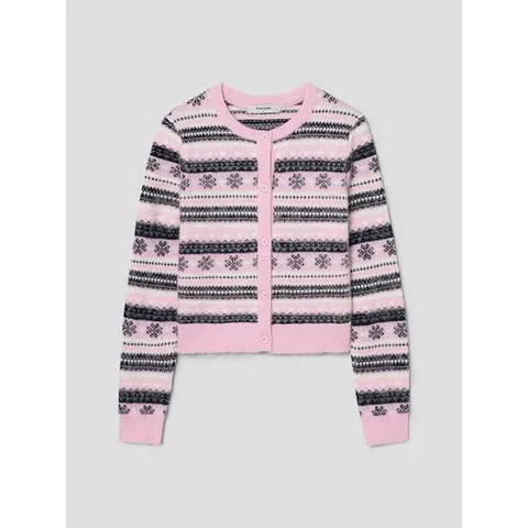 (165X5AAY3Y) [에잇세컨즈] 스트라이프 카디건  라이트 핑크