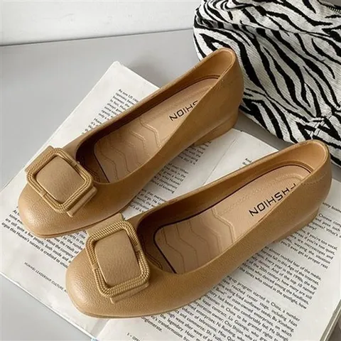 여름 러블리 리본 단화 여성스러운 데일리 플랫슈즈