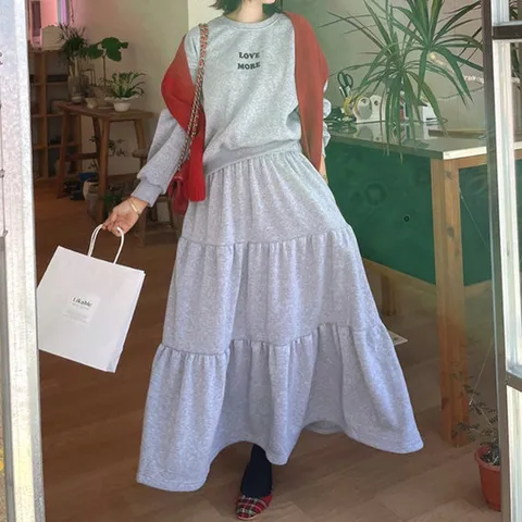 [안녕윤수야] 따스함 무제한 캉캉치마세트