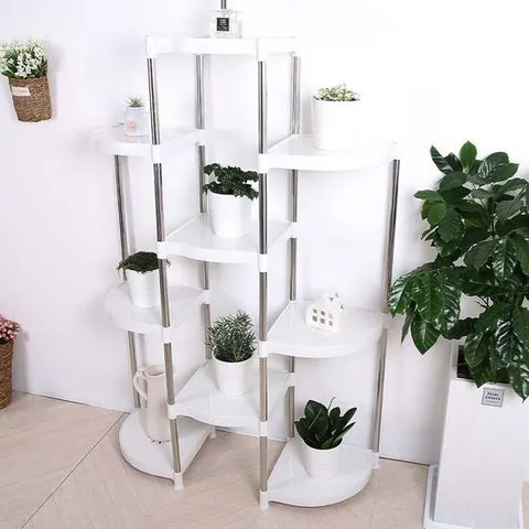 베란다화분정리대 높은화분받침대 거실화분선반 9단