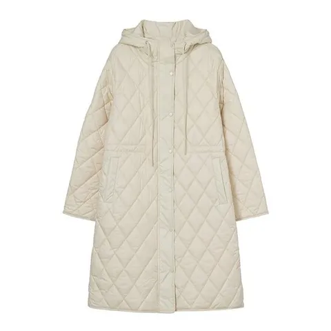 [ AK백화점 ][올리브데올리브] 다이아퀼팅 후드 롱패딩 OP5WMA150