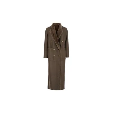 블랑샤 리버시블 퍼 코트 25120 300PIETRA TP956324786