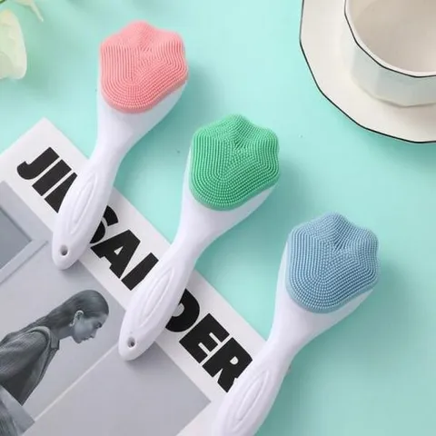 아트박스/이룸 실리콘 페이스 브러쉬 얼굴 피지 각질 제거