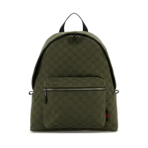 구찌 캔버스 미디움 백팩 834464FAEOM 3244 GREEN