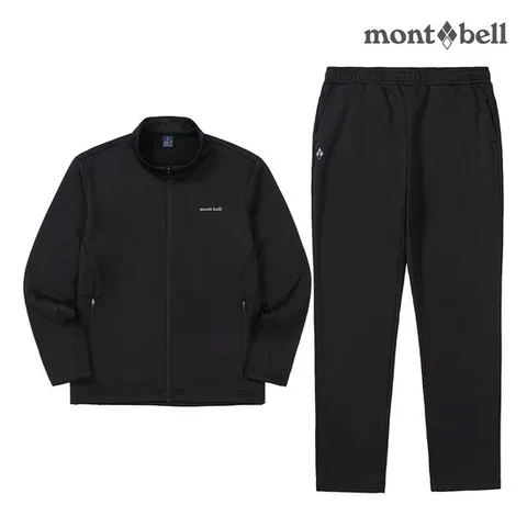 몽벨 남성 기모 트랙수트 트레이닝 셋업_MW3DFMSE62