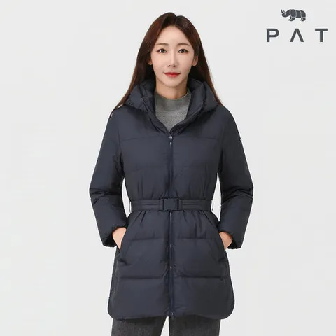 [PAT] 벨티드 구스다운 점퍼_QJ82034