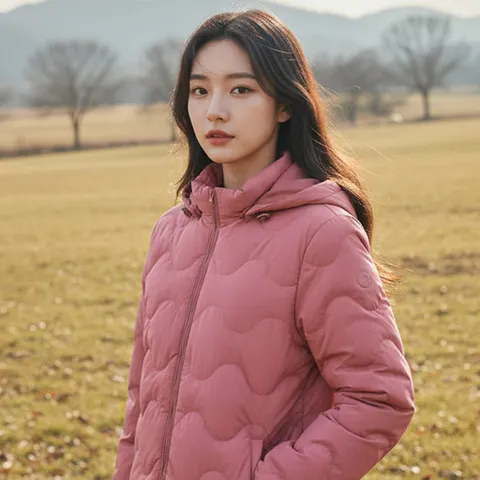 [PAT] 경량 물결퀄팅 구스다운 점퍼_1J82034