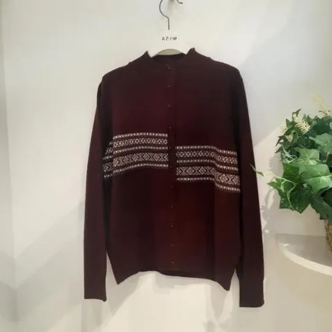 Ame HC06 언발버튼니트 JN2116 bnd