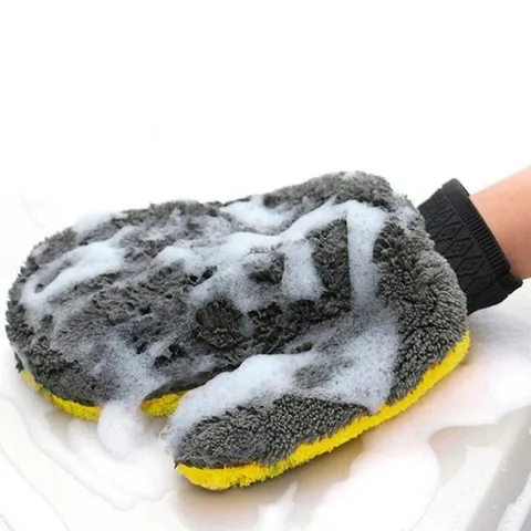 잔솔 극세사 세차 장갑 워시 미트 자동차 세차용 걸레