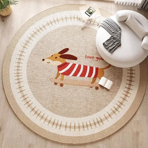 리진 코지벨 원형 러그 (120cm)