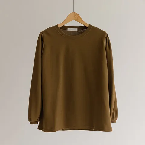 [66-110] 데오 라운드 베이직 퍼프 티