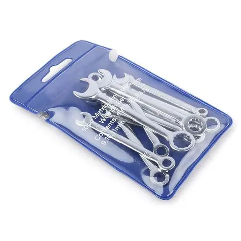 미니 콤미네이션 스패너 렌치 10종세트 4-11mm 바나듐 렌치세트 10종세트 미니스패너