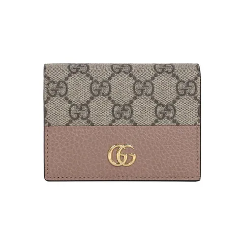 구찌 25FW 더스티핑크 GG 마몬트 플랩 반지갑 658610 17WAG 5788