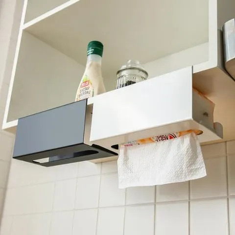 거치식 핸드 타올 케이스 걸이 디스펜서 페이퍼 냅킨 각티슈 키친 티슈 홀