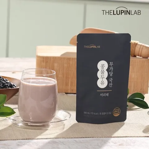 한국인의 두유 더블구성_국산 서리태 100% 무가당 국산 서리태 콩물두유 1박스(20팩)*6박스 총 120팩