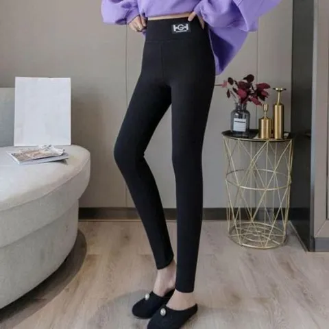 기모바지 겨울팬츠 슬랙스 여성 방한팬츠 기모 양털 슬림핏 레깅