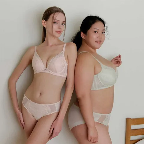 [ 롯데백화점 ]비너스 부유방 커버 데일리 보정 C,D컵 브라 햄라인 팬티 세트 VBRG626CDVPTG626H