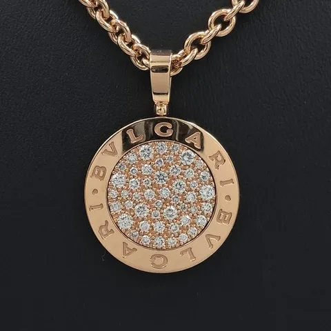 [구구스]중고명품 불가리 다이아 BB 목걸이 (NO 10274797)