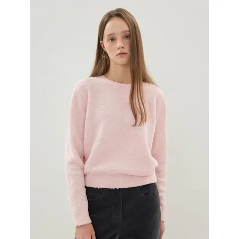 [ 롯데백화점 ][올리브데올리브]부클 라운드 니트 풀오버 OK5WPA07