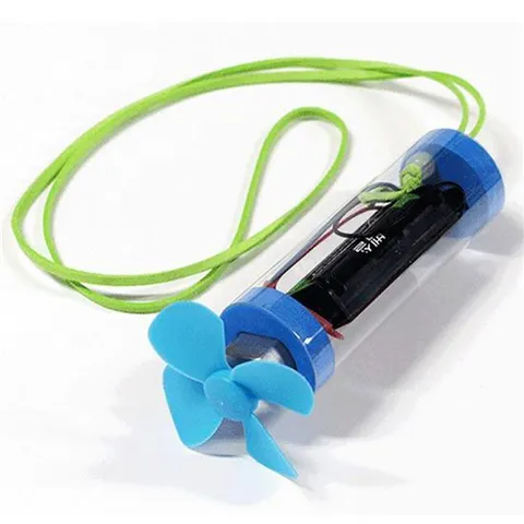 (SA) 휴대용목걸이선풍기(5인세트) 과학실험세트