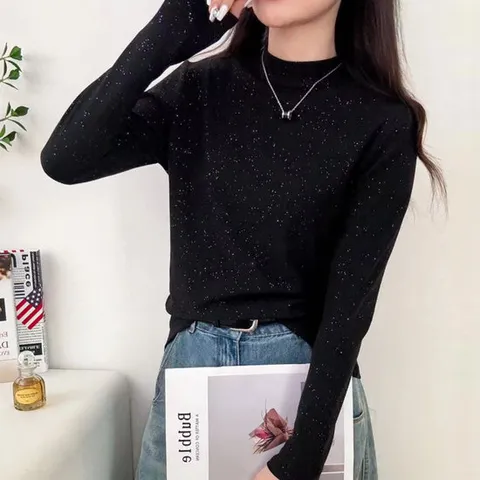 키첼 데이즐 펄 폴라 기모 티셔츠