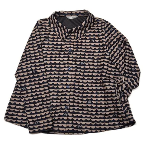 [ 롯데백화점 ][안지크]포켓포인트로고블라우스 AJ4BL5130