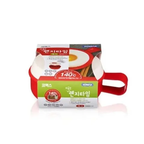 코멕스 전자렌지용 계란찜 용기 간편 요리용기 1P 전자렌지용기 요리용기 냉동밥용기