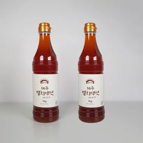 굴다리식품 김정배 젓갈 제주멸치액젓 2kg(1kg 2개)